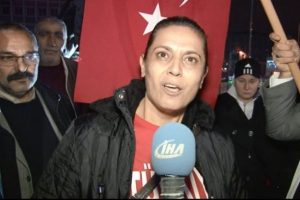 Başkent'te "şehit" protestosu