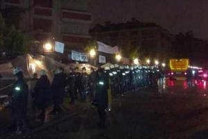 Validebağ'a gece yarısı &ccedil;evik kuvvet