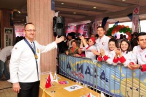 Mutfağın şefleri Antalya'da yarıştı