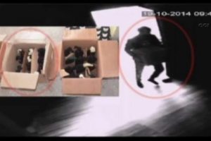 Molotof imalathanesi Polis kamerasında