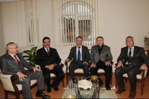 Kaymakama 'hoş geldin' ziyareti