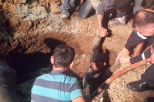 G&ouml;&ccedil;&uuml;k altında kalan iş&ccedil;i b&ouml;yle kurtarıldı