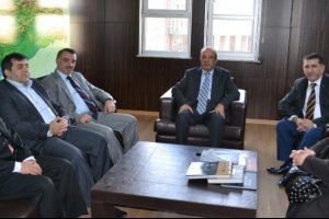 Yazıcı, yeni Kaymakam'a hayırlı olsun dedi