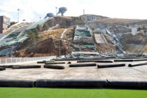 Atlama kuleleri i&ccedil;in 105 g&uuml;n sonra &ccedil;alışmalara başlandı