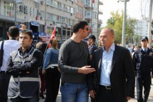 Bayram alanında "korkak" tartışması