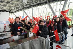 Teleferikte Cumhuriyet rekoru