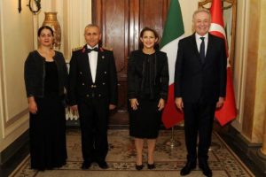 Roma B&uuml;y&uuml;kel&ccedil;iliği'nde bayram resepsiyonu