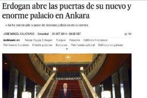 El Pais: Erdoğan'ın oval ofisli yeni sarayı