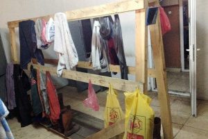 İşte o madencilerin soyunma odaları