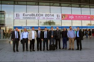 BTSO &uuml;yeleri Euroblech Fuarı'nı inceledi