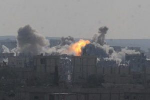 Kobani'de &ccedil;atışma şiddetlendi!