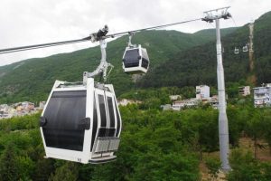Teleferikle ulaşıma 5 g&uuml;n 'zirve molası'