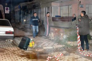 Boş valiz mahalleyi ayağa kaldırdı
