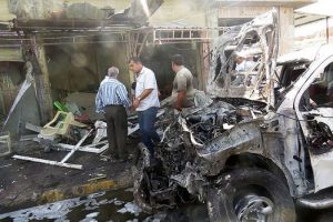 Bağdat'ta bombalı ara&ccedil;la saldırı: 8 &ouml;l&uuml;, 22 yaralı