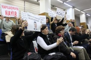 Belediye meclis toplantısında ''Validebağ'' gerginliği