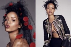 Rihanna Elle dergisine kapak kızı oldu...