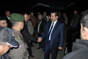Bakan &Ccedil;elik'ten Akyazı'da başsağlığı ziyareti