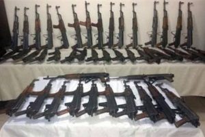 PKK'ya g&ouml;nderilen silahlar ele ge&ccedil;irildi