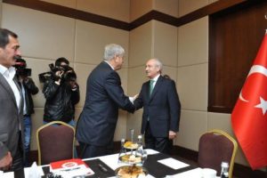 Kılı&ccedil;daroğlu o toplantıya başkanlık etti