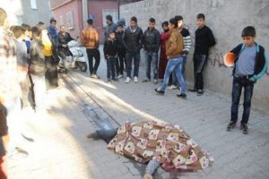Cizre'de sokak ortasında infaz