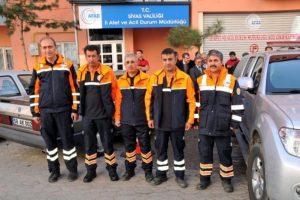 Sivas'tan 5 kişilik özel ekip Ermenek'e gitti
