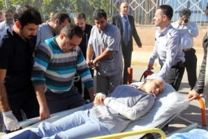 Hastane'de yangın ve tahliye tatbikatı
