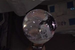 Su balonuna kamera koyup &ccedil;ekim yaptılar