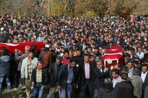 Ermenek'te 2 madenci toprağa verildi