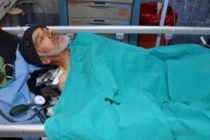 Kolunu tohum ekme makinasına kaptırdı