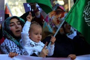 Kahramanmaraş'ta Mescid-i Aksa Protestosu