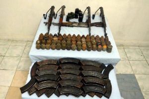 Şemdinli'de PKK'ya ait m&uuml;himmat bulundu