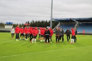 A Milli futbol takımı istanbul'da
