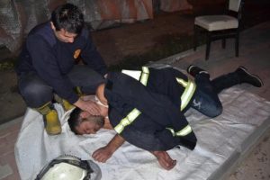 Bursa'da eşiyle tartıştıktan sonra evini yakmak istedi