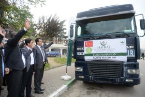 Osmangazi Belediyesi'nden Suriye'ye Yardım TIR'ı