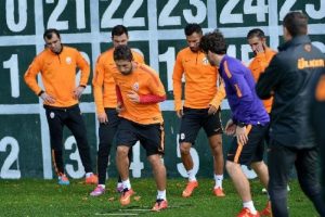 Galatasaray Trabzonspor ma&ccedil;ına hazırlanıyor