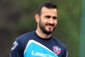 Balıkesirspor'da G&ouml;khan &Uuml;nal sevinci