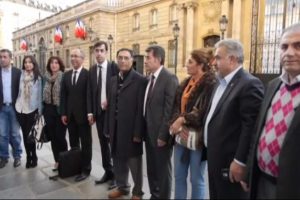 Fransa Cumhurbaşkanı Alevi Birlikleri Federasyonu'nu kabul etti
