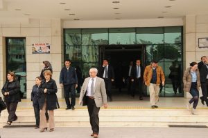 Belediyede deprem tatbikatı!