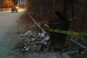 &Ccedil;&ouml;p konteynerinin yanında dinamit bulundu