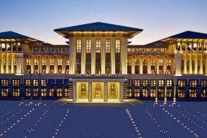 Cumhurbaşkanlığı Sarayı'nda tarihi kabul
