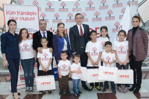 BTSO'dan HETADER'e anlamlı destek