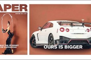 Nissan'dan Kardashian'a: Bizimki daha b&uuml;y&uuml;k!