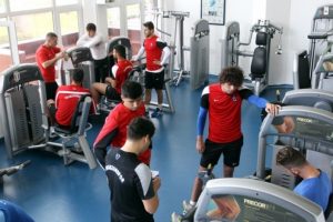 Trabzonspor salonda &ccedil;alıştı