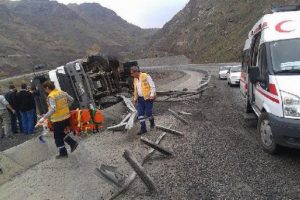 Kaza haberini şaka sandılar