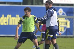 Fenerbah&ccedil;e'de Egemen Korkmaz sevinci