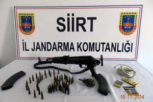PKK'ya ait m&uuml;himmat ele ge&ccedil;irildi