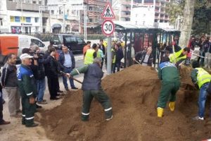 Gezi Parkı'nda &ccedil;alışmalar durdu
