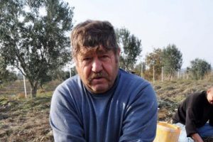 Kazada yaşamını yitiren Yırcalı zeytinci defnedildi