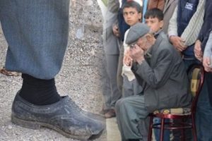 Madencinin babasının y&uuml;rek burkan g&ouml;r&uuml;nt&uuml;s&uuml;