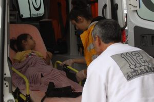 Bursa'da k&uuml;&ccedil;&uuml;k kızın &uuml;zerine kaynar su d&ouml;k&uuml;ld&uuml;!